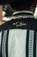 DENIM SHIRT (AV HATS) TOTAL BLACK EDITION