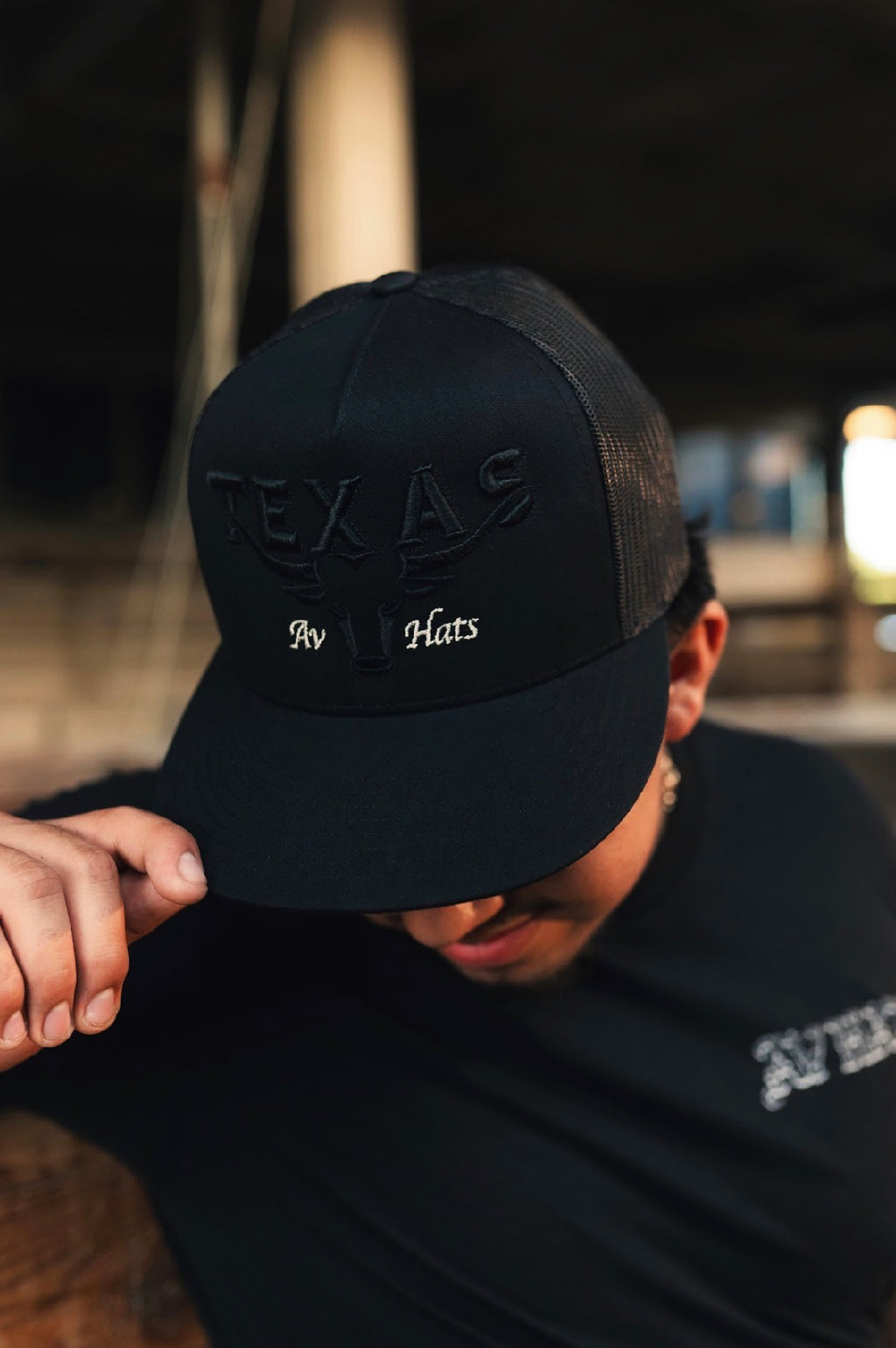 Cap (TOTAL Black EDITION ) AV HATS