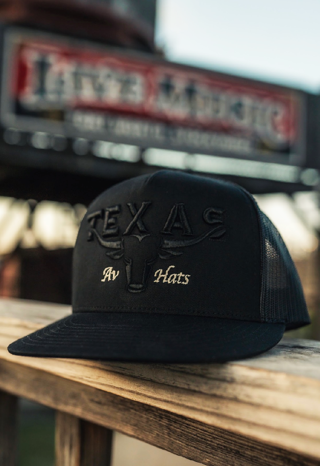 Cap (TOTAL Black EDITION ) AV HATS
